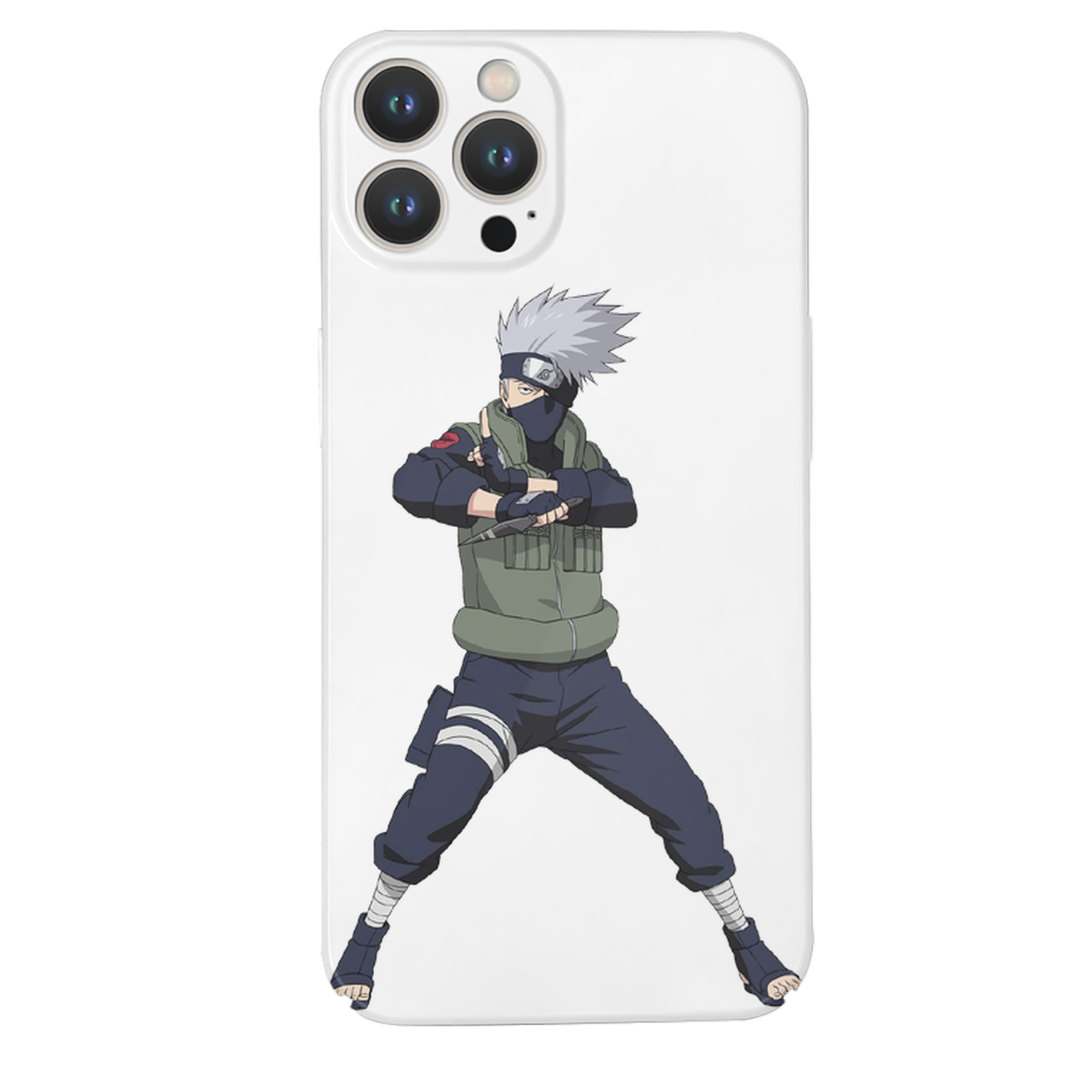 （画像用） NARUTO -ナルト- はたけ カカシ Hatake Kakashi 【iPhone 14シリーズ対応】ハードケース